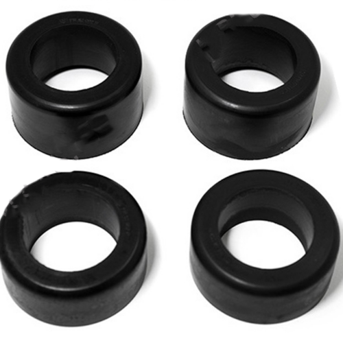 Porsche 924/944/968 rear axle knuckles Set of rubber bearings bushes for spring plates